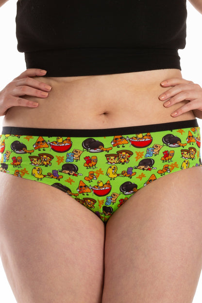 The Snackhanalia | Junk Food Cheeky Underwear