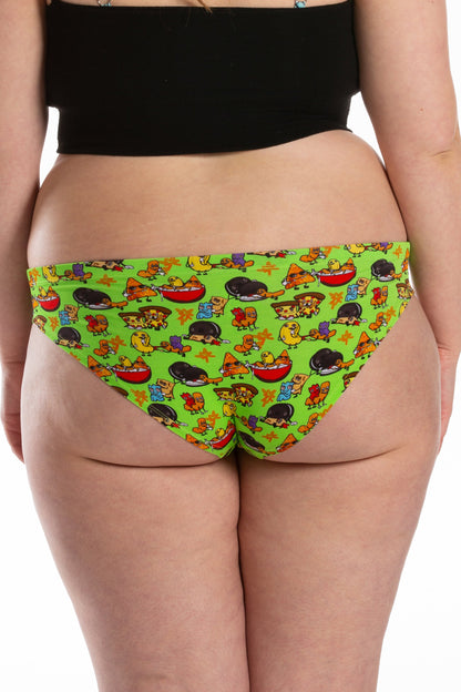 The Snackhanalia | Junk Food Modal Bikini Underwear