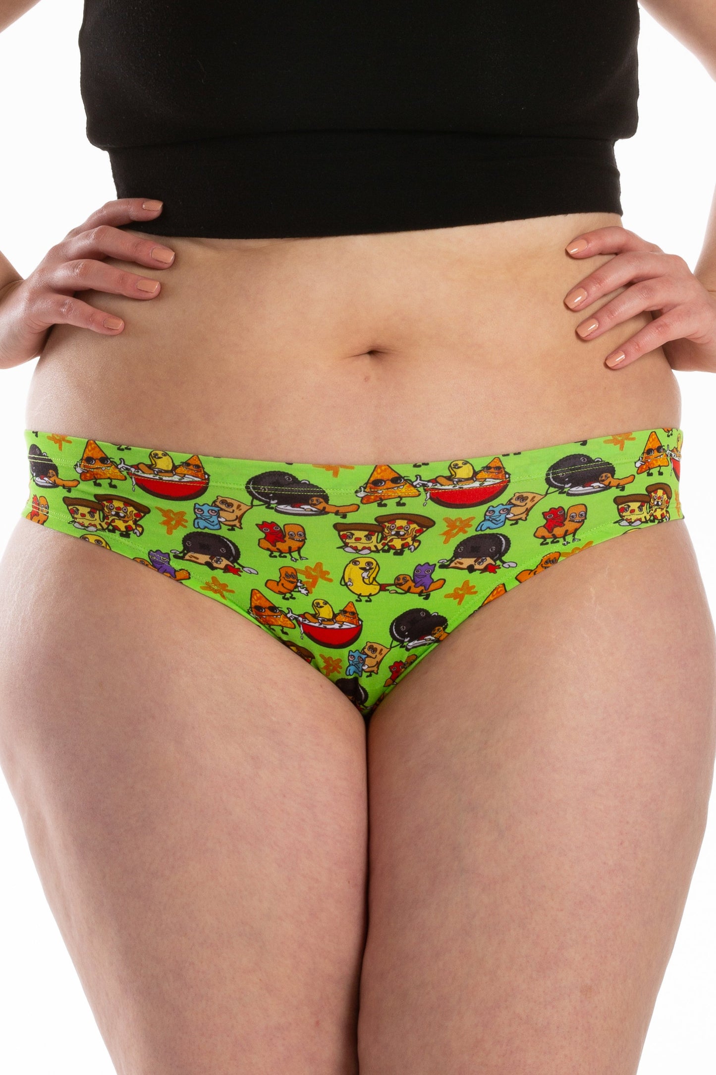 The Snackhanalia | Junk Food Modal Bikini Underwear