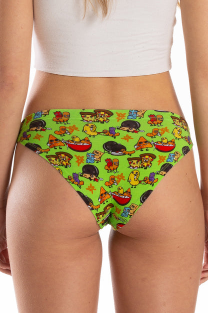 The Snackhanalia | Junk Food Modal Bikini Underwear