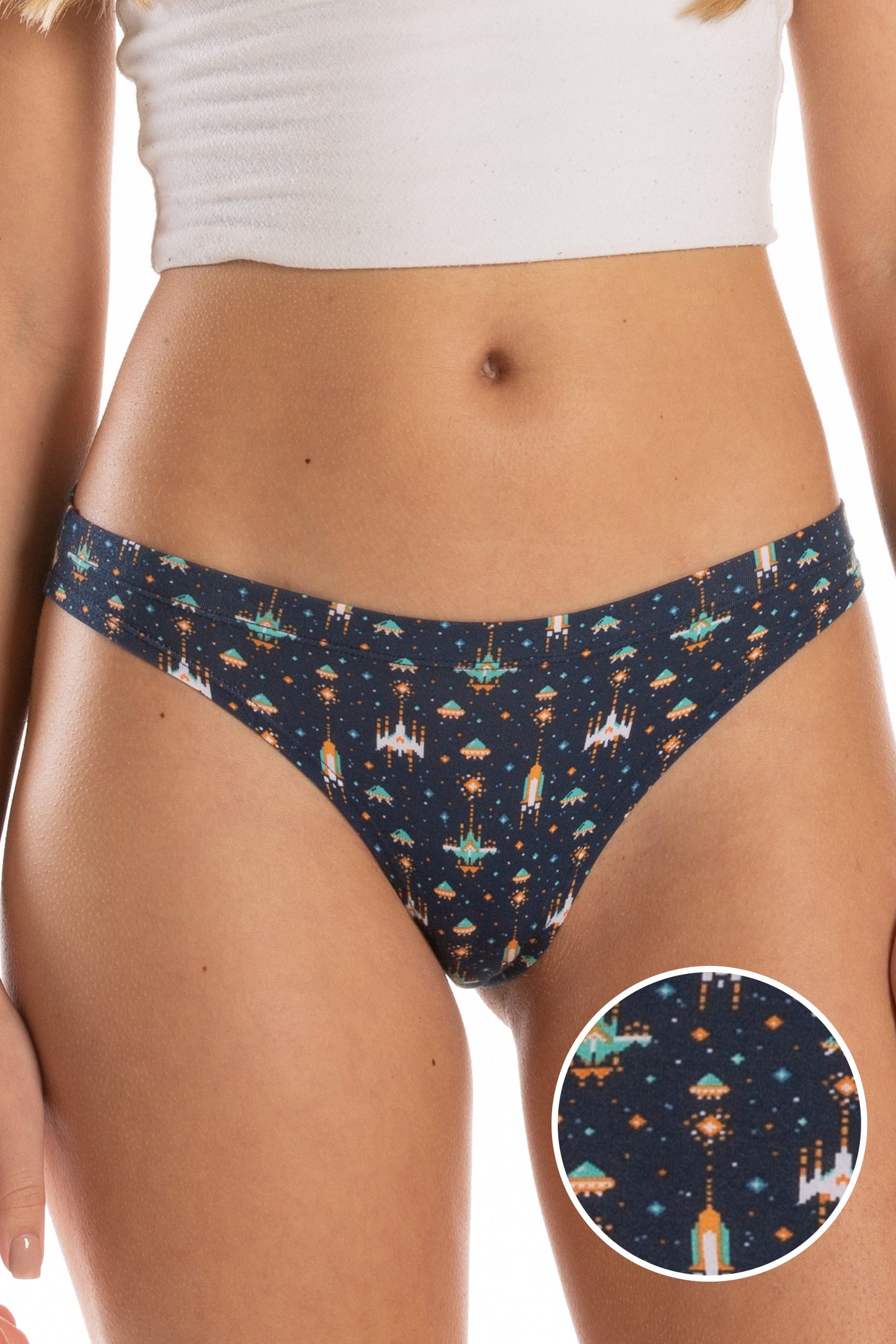 The Space Commando | Spaceship Modal Bikini Underwear