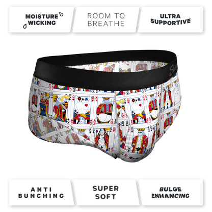 The Strip Poker | Playing Cards Ball Hammock® Pouch Underwear Briefs