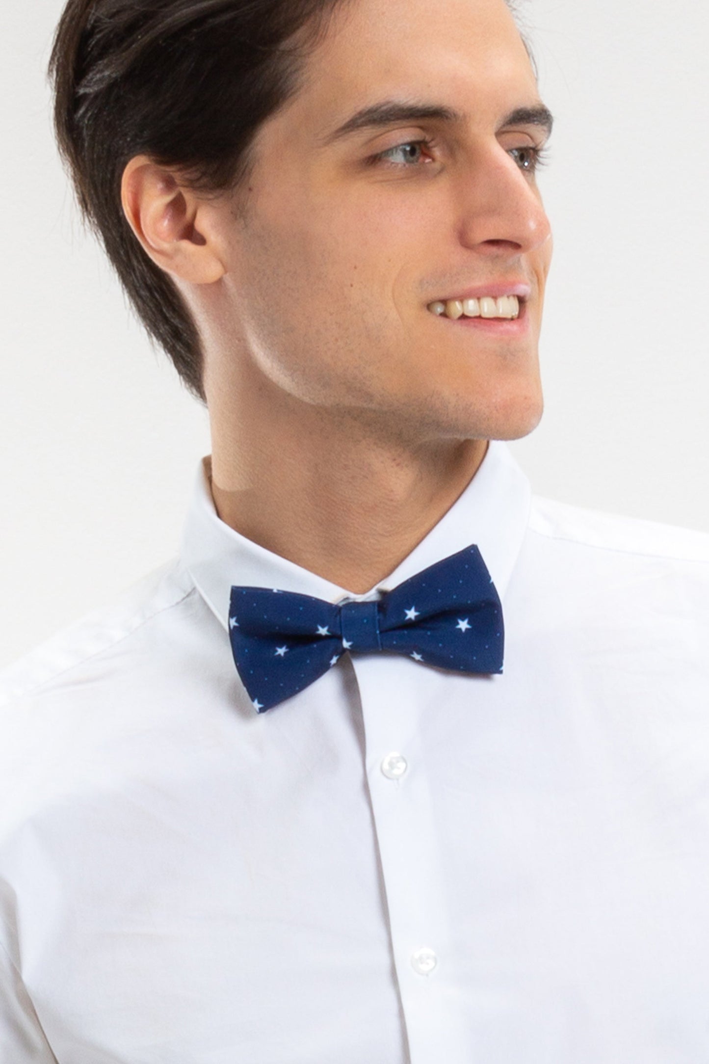 The Sweet Tea | Navy Stars Bow Tie