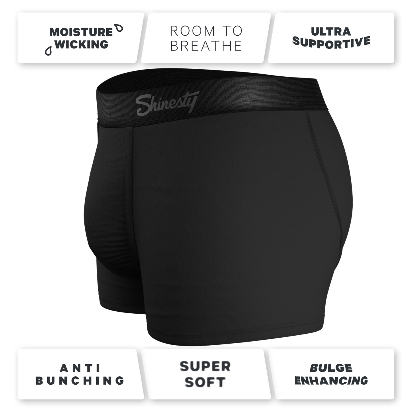 The Threat Level Midnight | Black Ball Hammock® Pouch Trunks Underwear 5 Pack