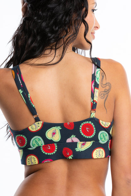 The Vagetarian | Fruit Medley Bralette