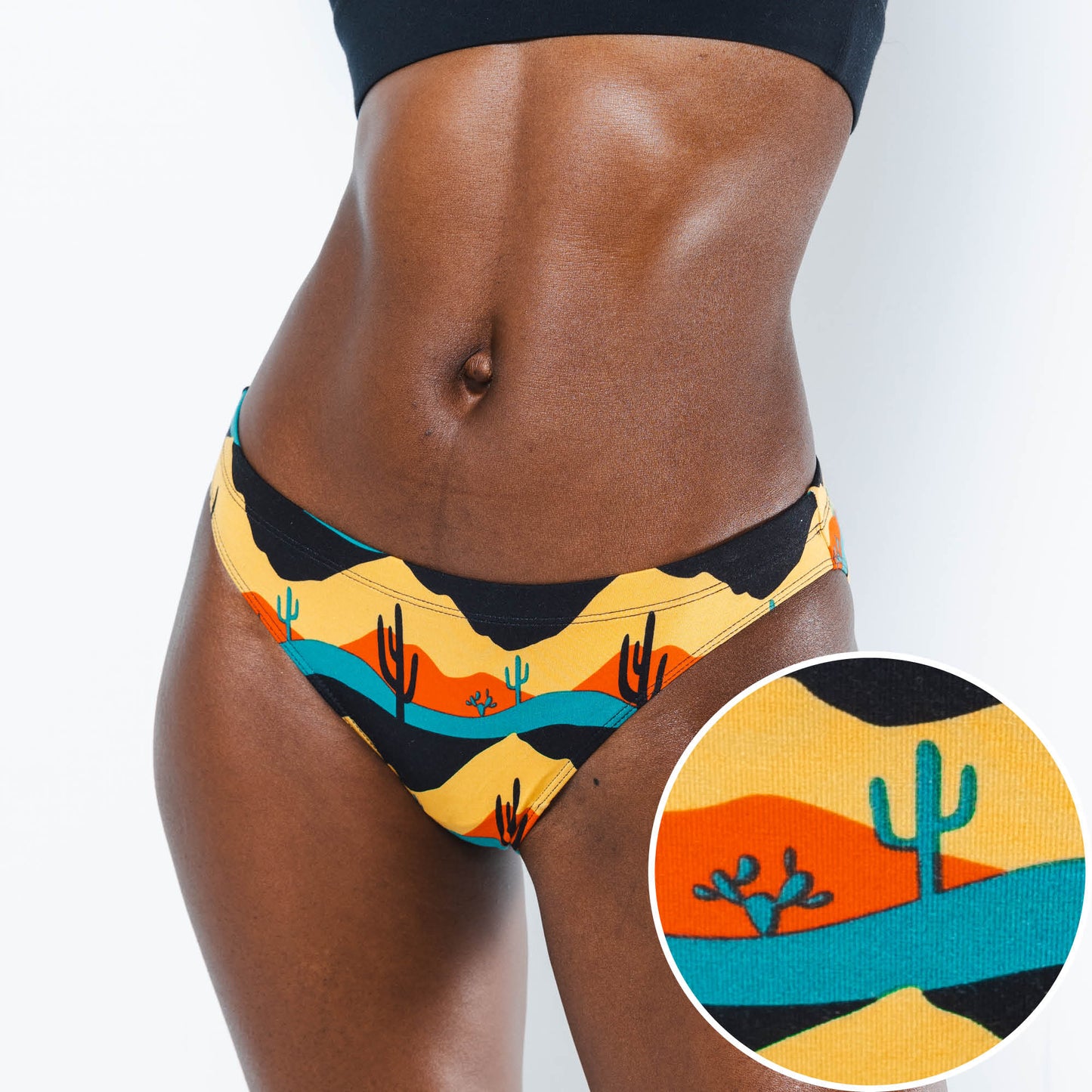 The Arizona Dawn | Desert Scene Modal Bikini Underwear