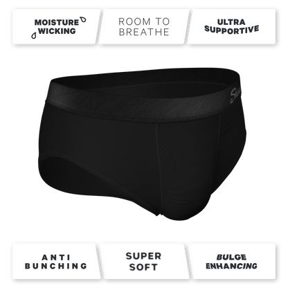 The Threat Level Midnight | Black Ball Hammock® Pouch Underwear Briefs