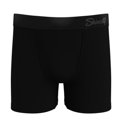 The Threat Level Midnight | Black Boy's Boxer Briefs