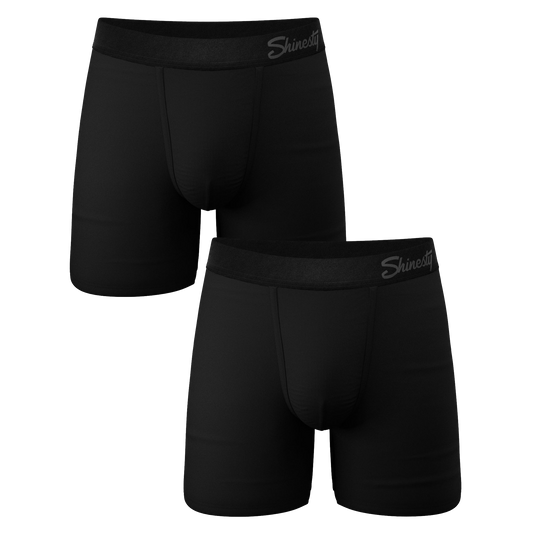 The Threat Level Midnight | Black Ball Hammock® Boxer Couples Matching 2 Pack