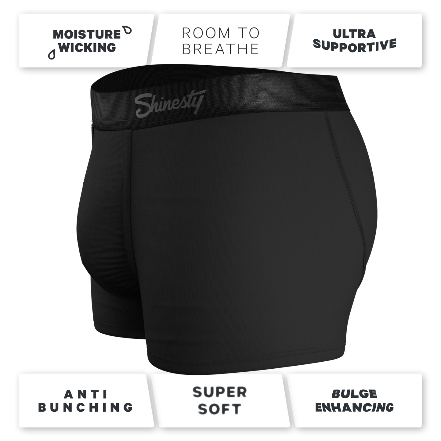 The Threat Level Midnight | Black Ball Hammock® Pouch Trunks Underwear