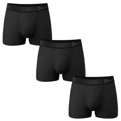 The Threat Level Midnight | Black Ball Hammock® Pouch Trunks Underwear 3 Pack