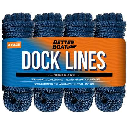 3/8" Dock Lines 15FT