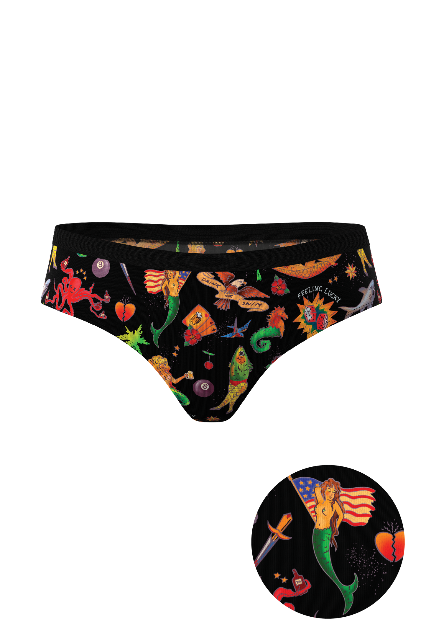 The Tight Ship | Sailor Tattoos Cheeky Underwear