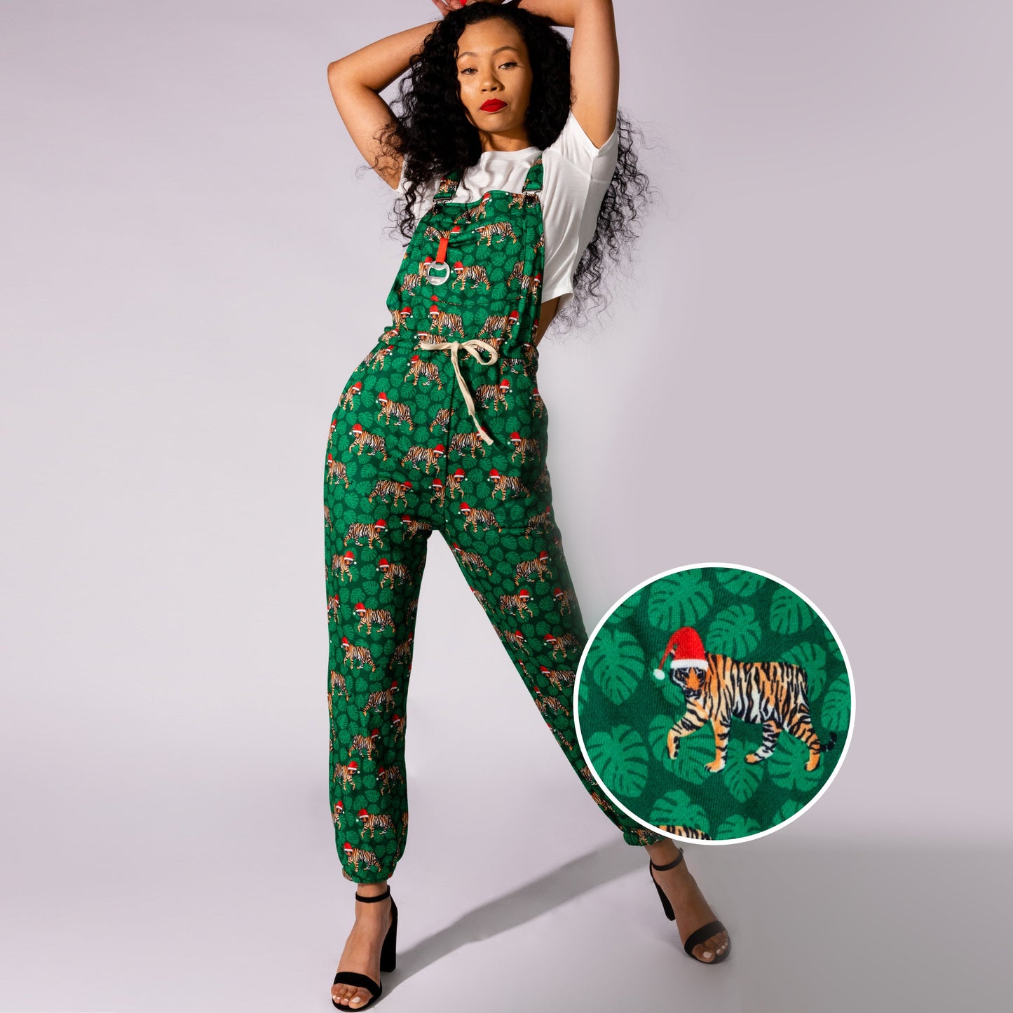 The Tinsel Tigers | Womens Christmas Pajamaralls®