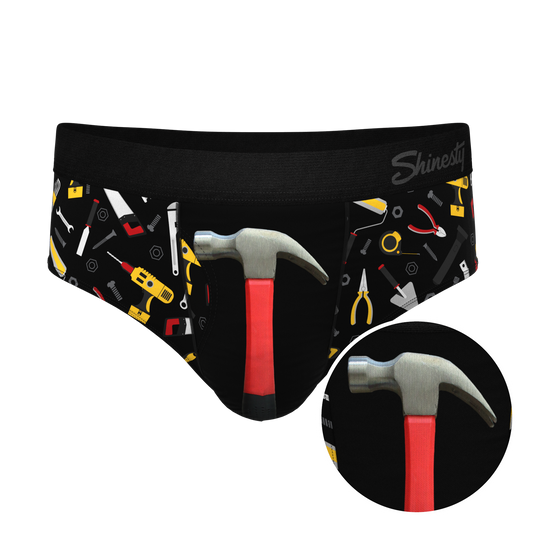 The Tool Belt | Hammer and Tools Ball Hammock® Pouch Underwear Briefs