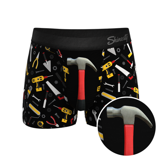 The Tool Belt | Hammer and Tools Ball Hammock® Pouch Trunks Underwear