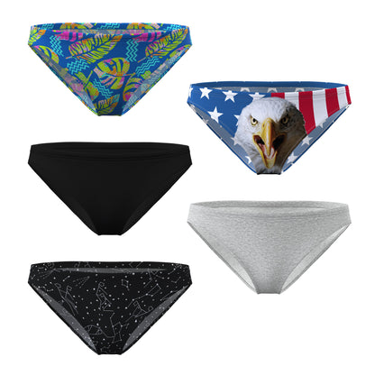 The Top Tier | Best Sellers Bikini Underwear 5 Pack