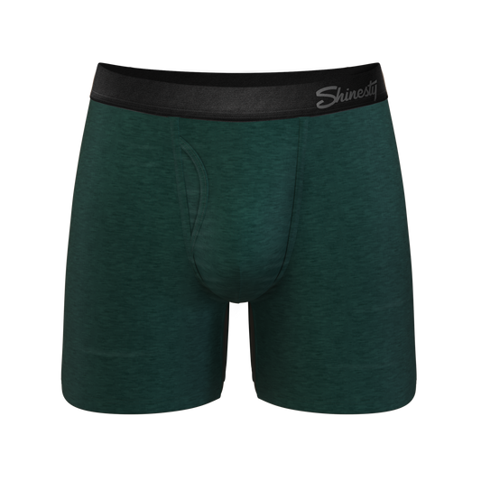 The Tree Falls | Forest Green Ball Hammock® Pouch Underwear With Fly