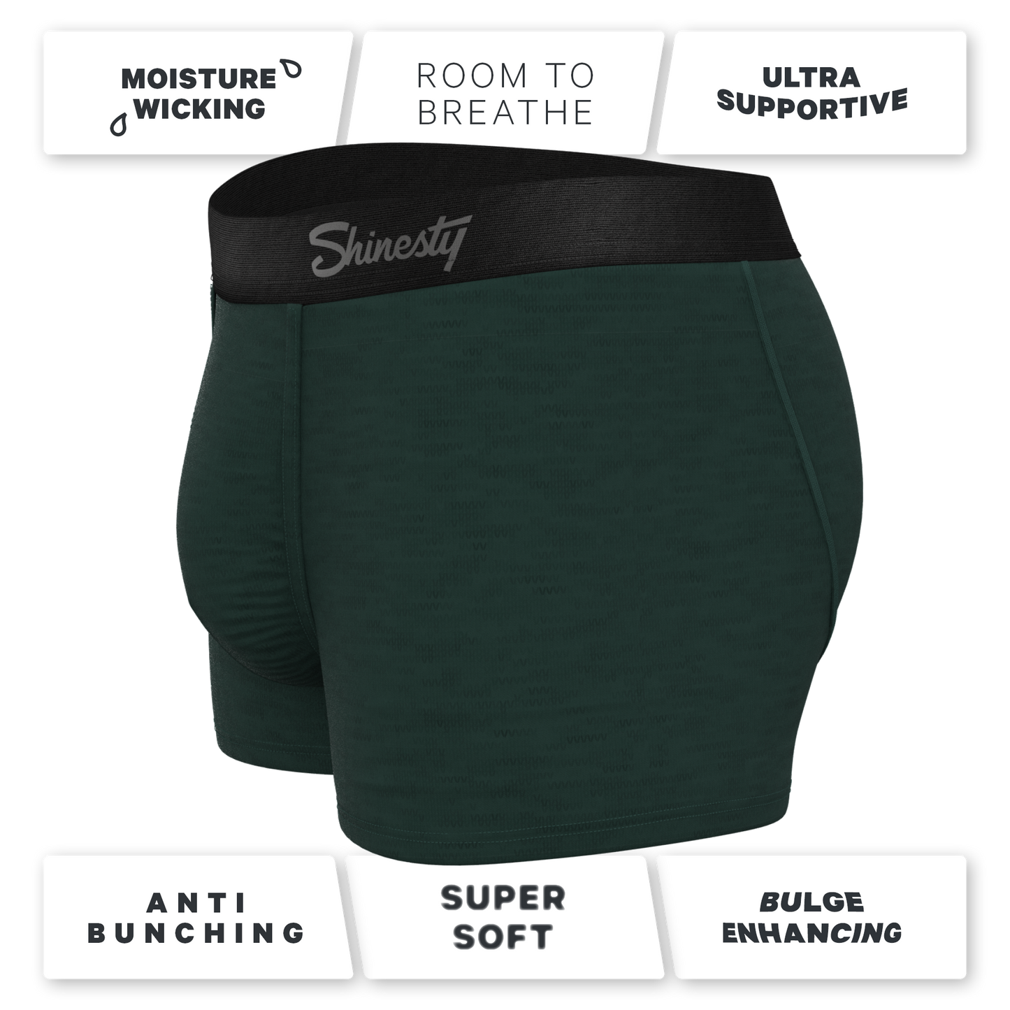 The Tree Falls | Forest Green Ball Hammock® Pouch Trunks Underwear