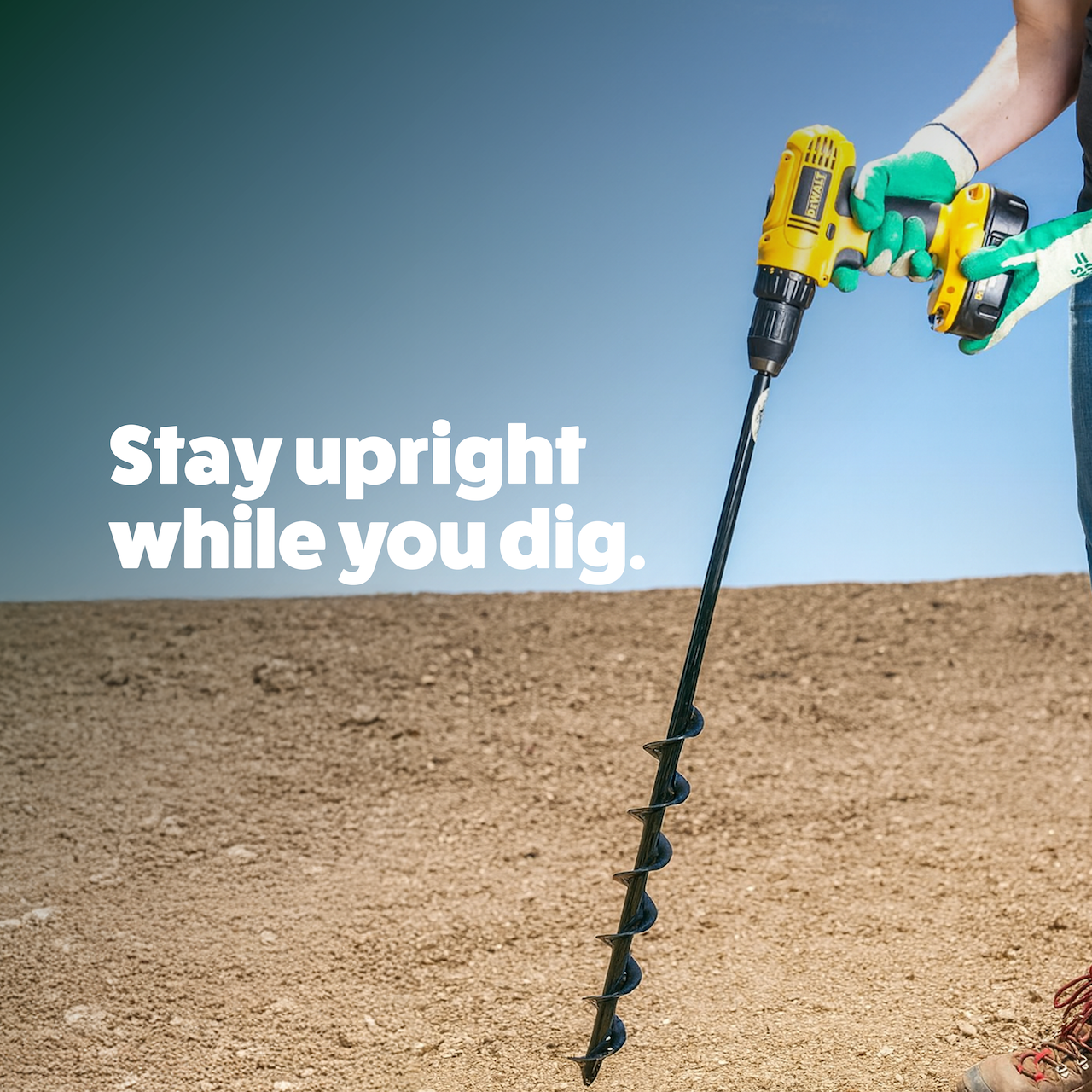 Tree Planting Auger Bit (2" x Standing Lengths)