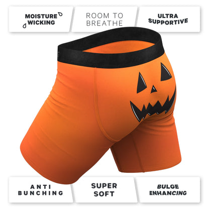 The Trick or Treat | Long Leg Ball Hammock® Pouch Underwear With Fly 3 Pack