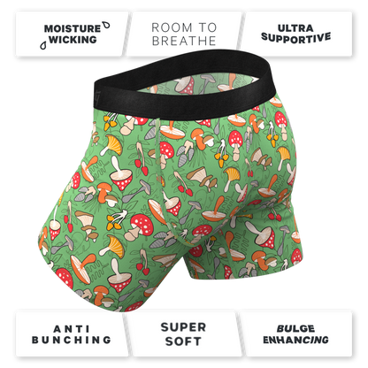 The Trip Advisor | Mushroom Ball Hammock® Pouch Underwear With Fly