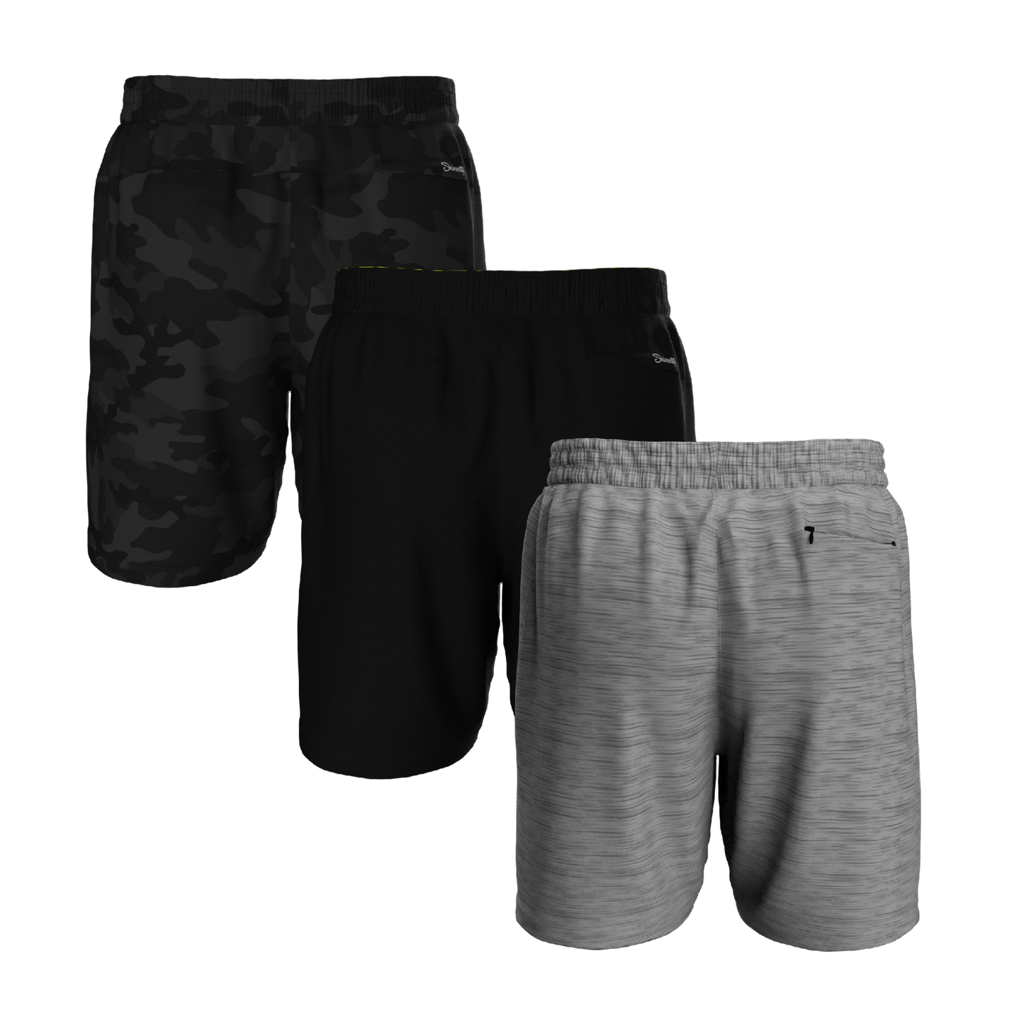 The Triple Play | Ball Hammock® 7 Inch Athletic Shorts 3 Pack