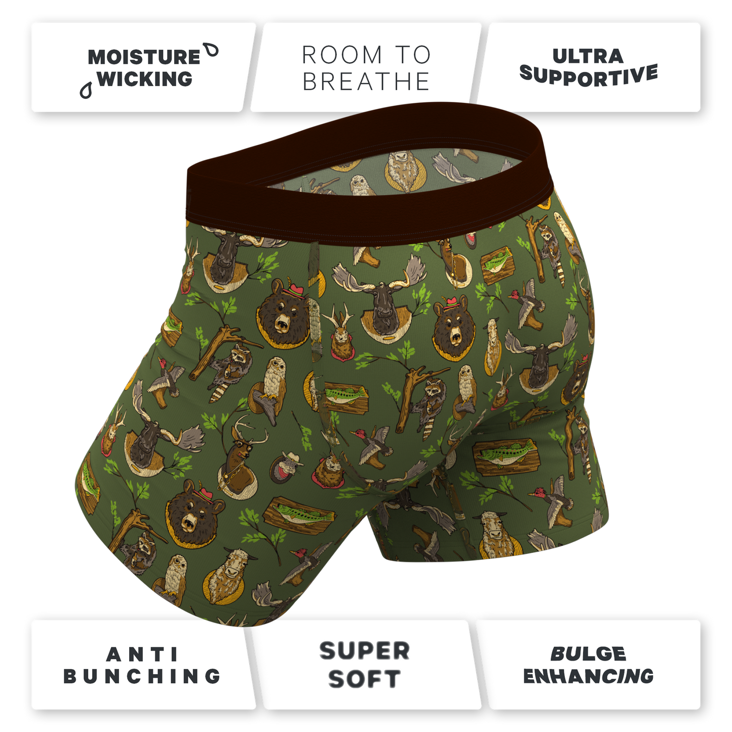 The Trophy Life | Taxidermy Ball Hammock® Pouch Underwear