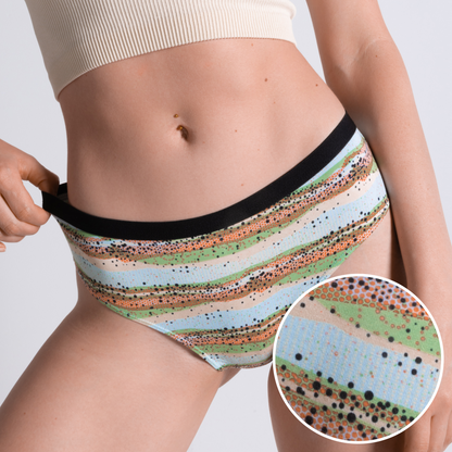 The Trout Of The Blue | Trout Skin Cheeky Underwear