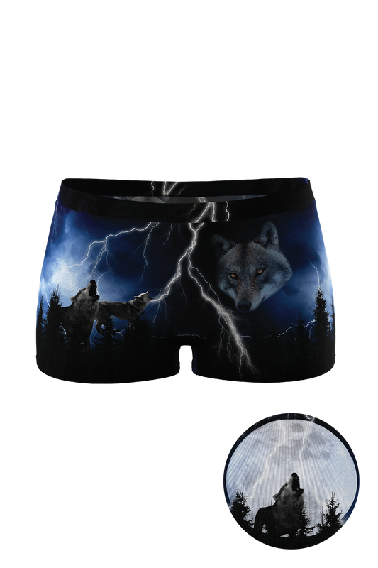 The Truck Stop Classic | Gas Station Wolf Modal Boyshort Underwear