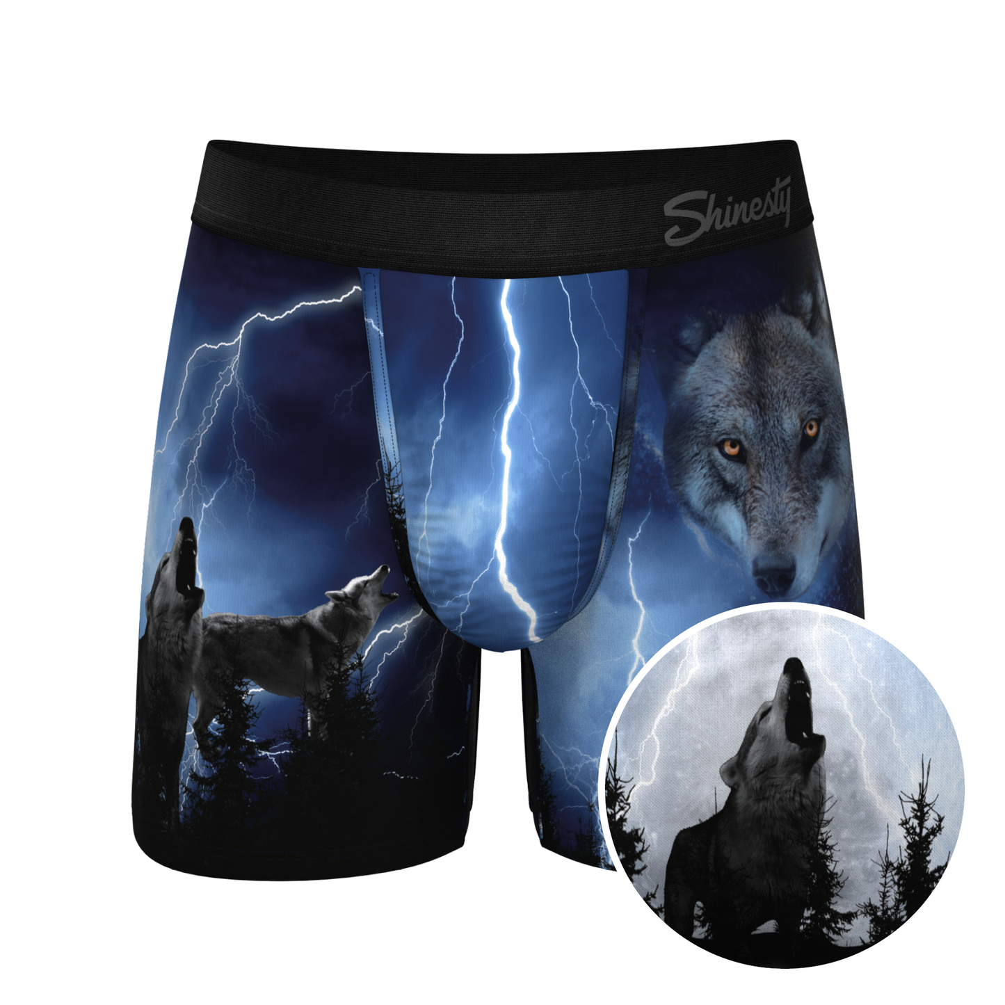 The Truck Stop Classic | Gas Station Wolf Ball Hammock® Pouch Underwear