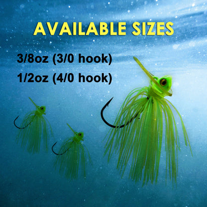 Reaction Tackle Tungsten Scrounger Jigs (2-Pack)