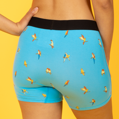 The Tweet Yourself | Parrot Women’s Boxers