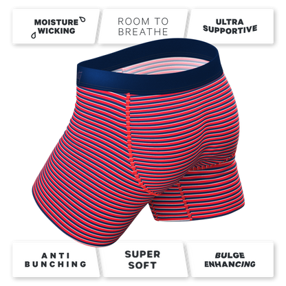 The US of A | USA Stripe Ball Hammock® Pouch Underwear With Fly