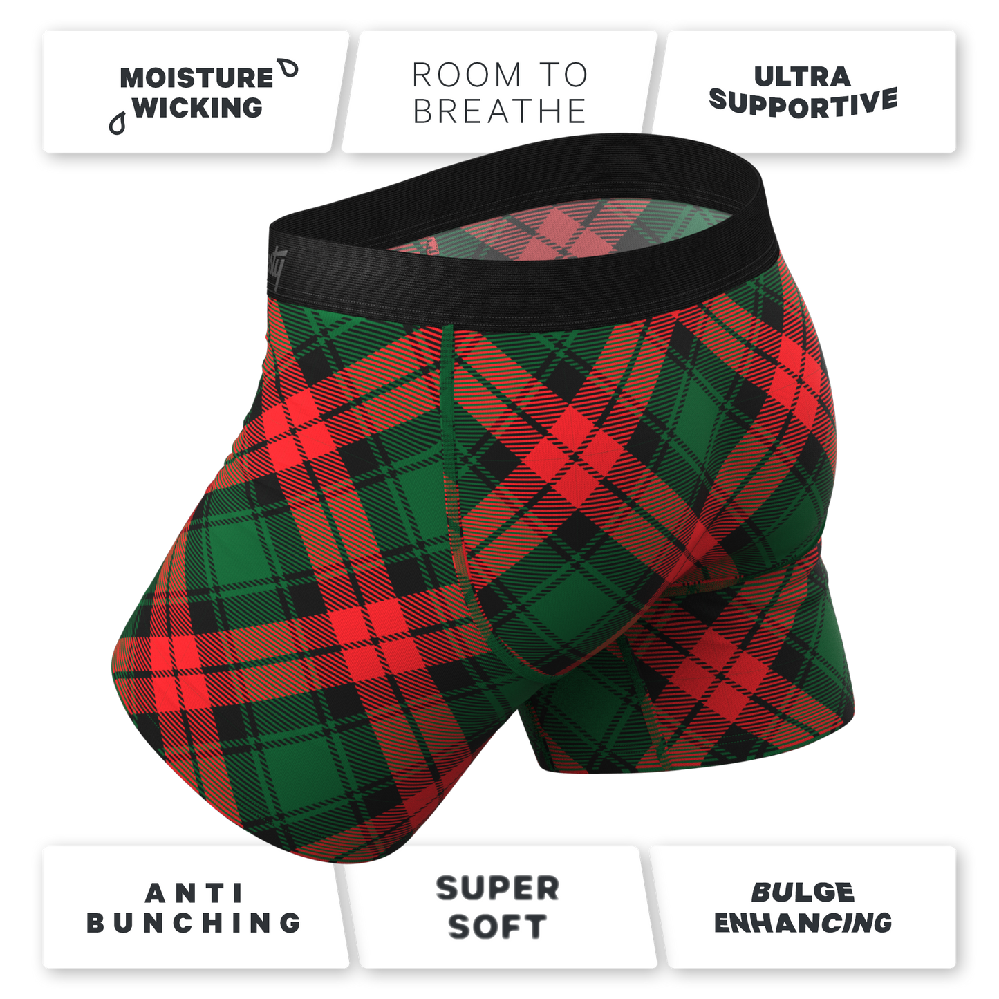 The Under the Mantel | Christmas Gift Ball Hammock® Pouch Underwear With Fly