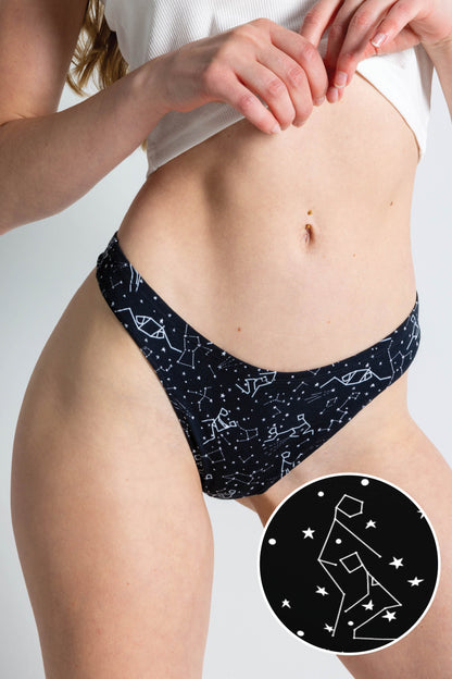 The Big Bang | Glow in the Dark Constellation MicroModal Thong