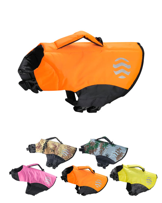 Water Dog Safety - Dog Life Jacket (5 colors)