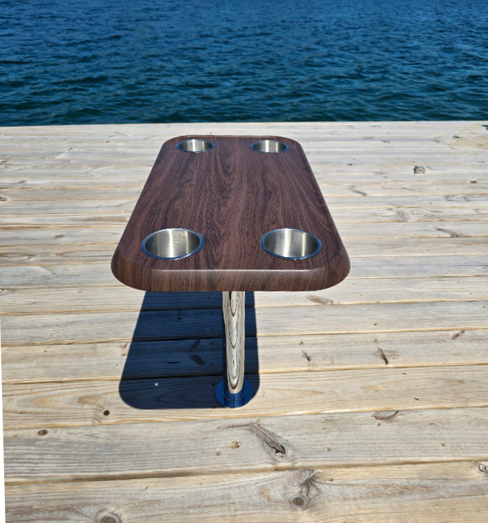 Boat Table Top With Mounting Bracket (6 colors): Waterproof