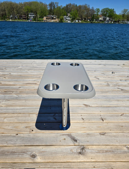 Boat Table Top With Mounting Bracket (6 colors): Waterproof