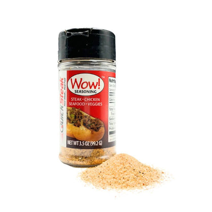 Wow! Seasoning | 3.5 oz. Bottle | Best Multipurpose Seasoning | No MSG | Savory and Satisfying Flavor | Single Bottle | Delicious Blend Of Savory Spices | Adds A Flavor-Packed Taste To Any Dish