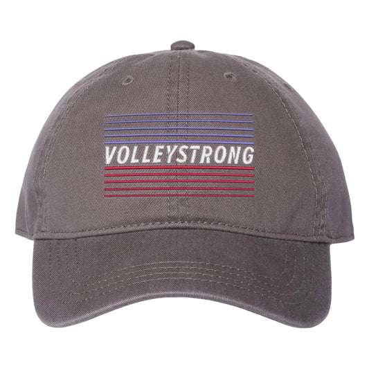 Volleystrong Horizon Dad Hat Charcoal