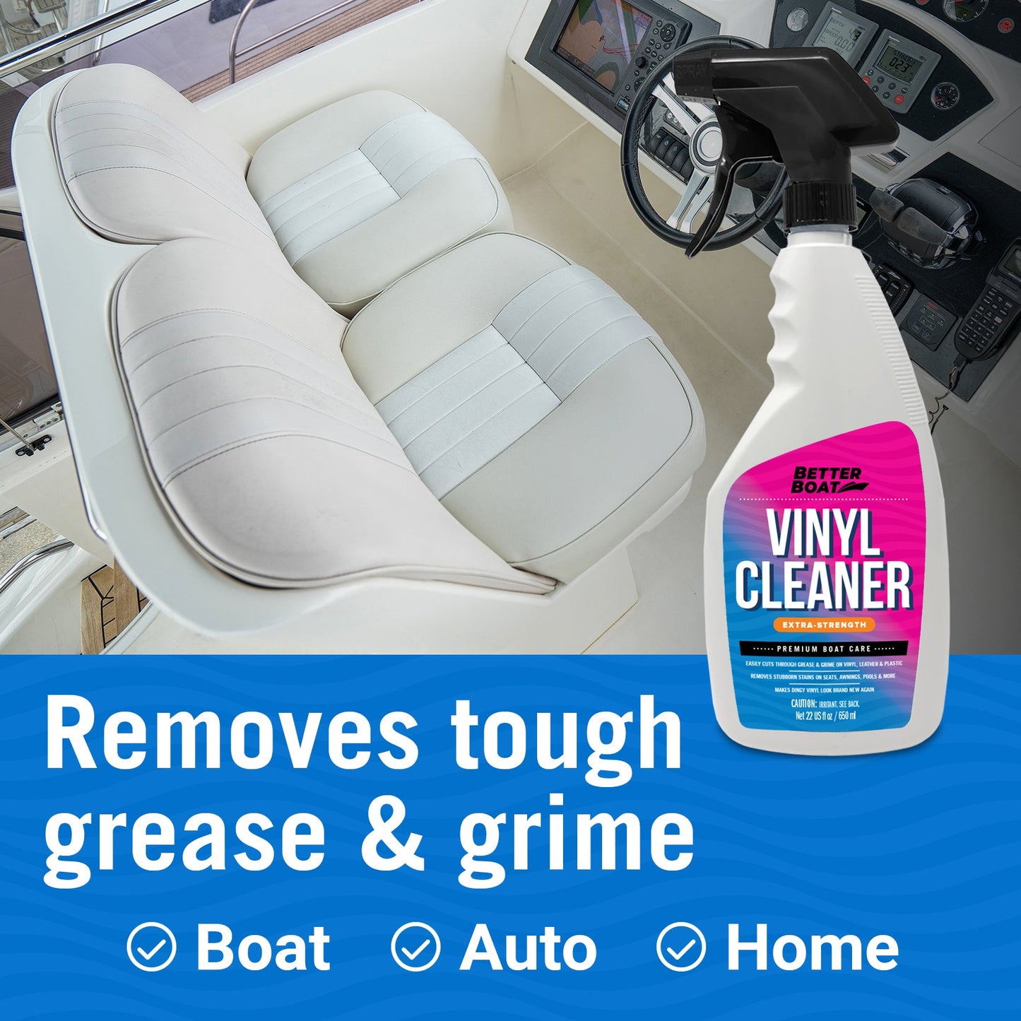 Boat Interior Vinyl Cleaner