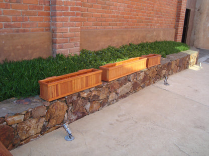 Redwood Window Planter