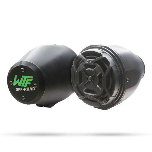 WTF Off-Road Waterproof Bluetooth Speaker Pods - 6.5 inch Speakers