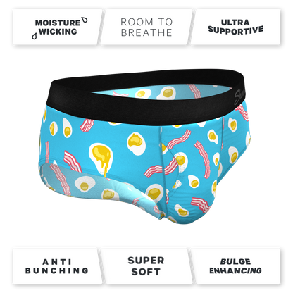 The Wakey Wakey | Eggs and Bacon Ball Hammock® Pouch Underwear Briefs