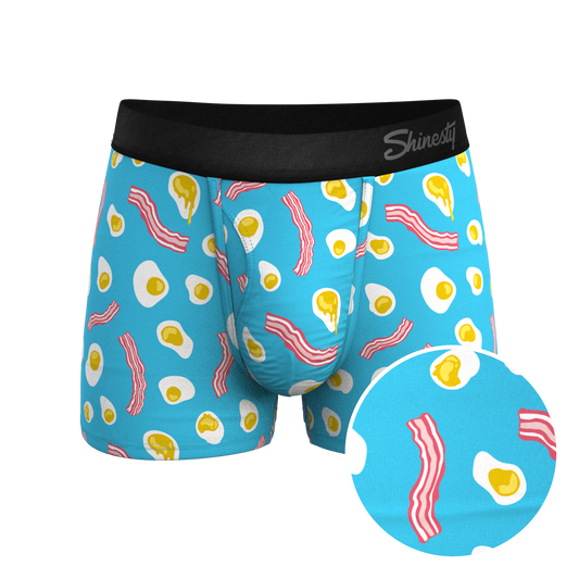 The Wakey Wakey | Eggs and Bacon Ball Hammock® Pouch Trunks Underwear