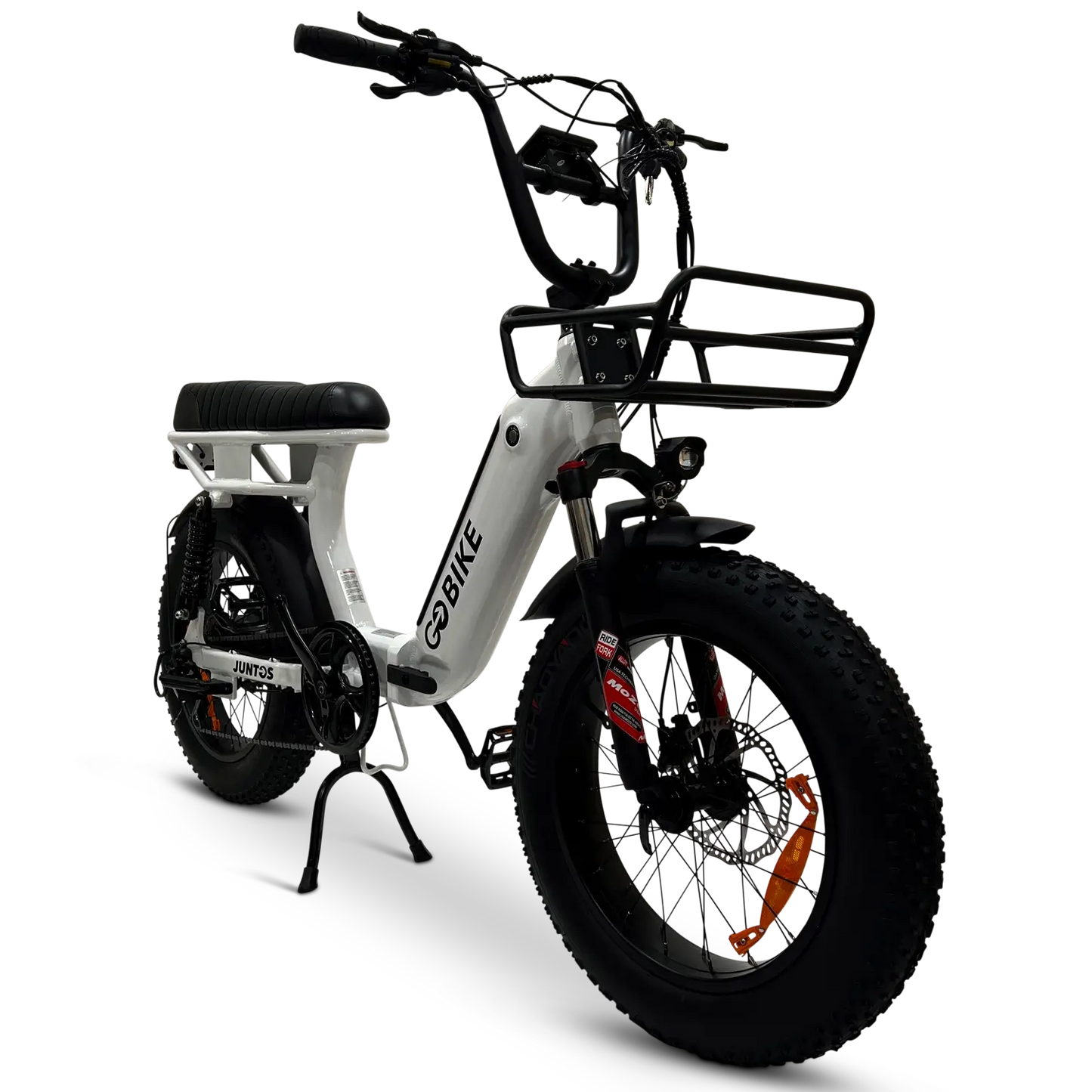 JUNTOS Foldable Step - Through Foldable Lightweight 750W Electric Bike