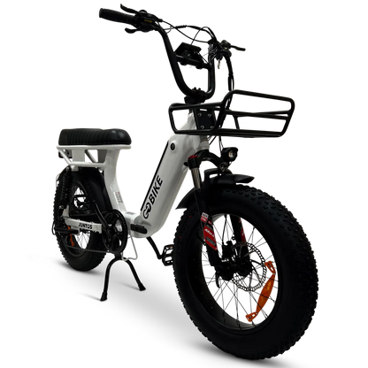 JUNTOS Foldable Step - Through Foldable Lightweight 750W Electric Bike