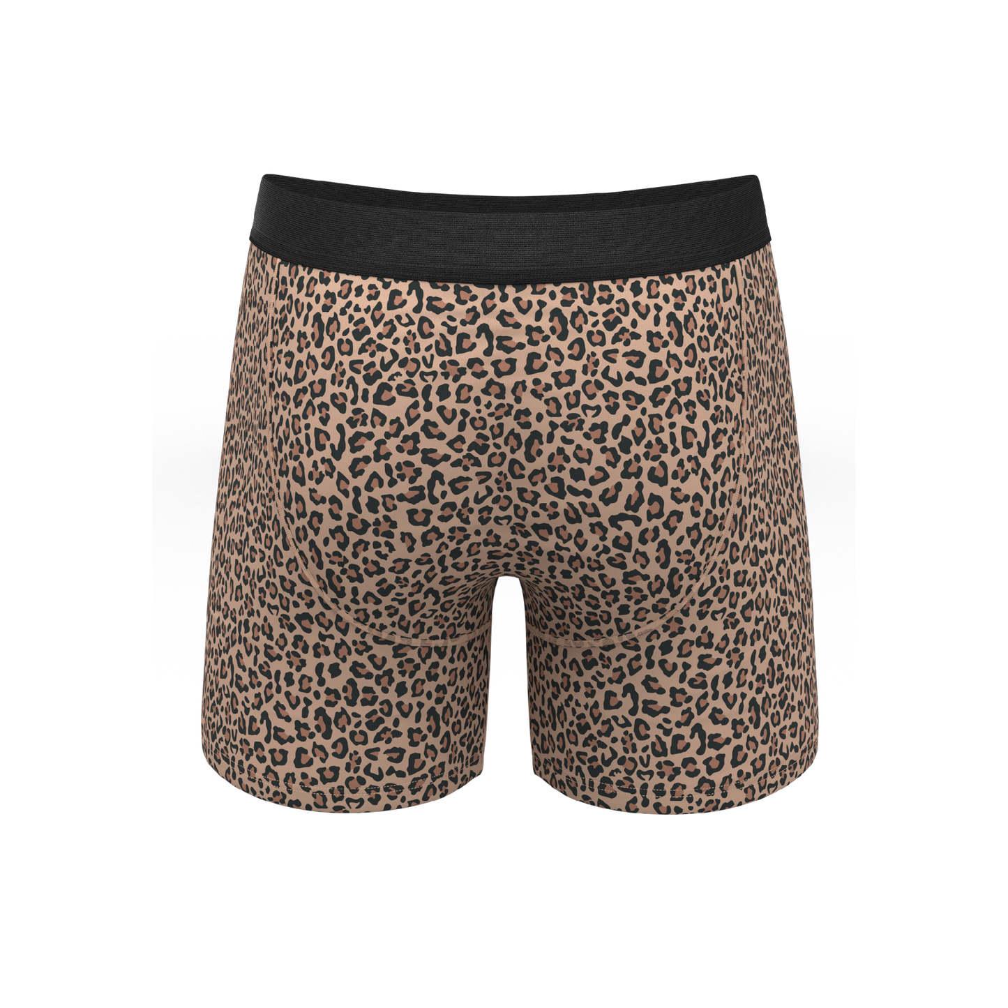 The Wild Cat | Leopard Print Ball Hammock® Pouch Underwear With Fly