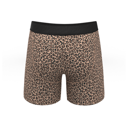 The Wild Cat | Leopard Print Ball Hammock® Pouch Underwear